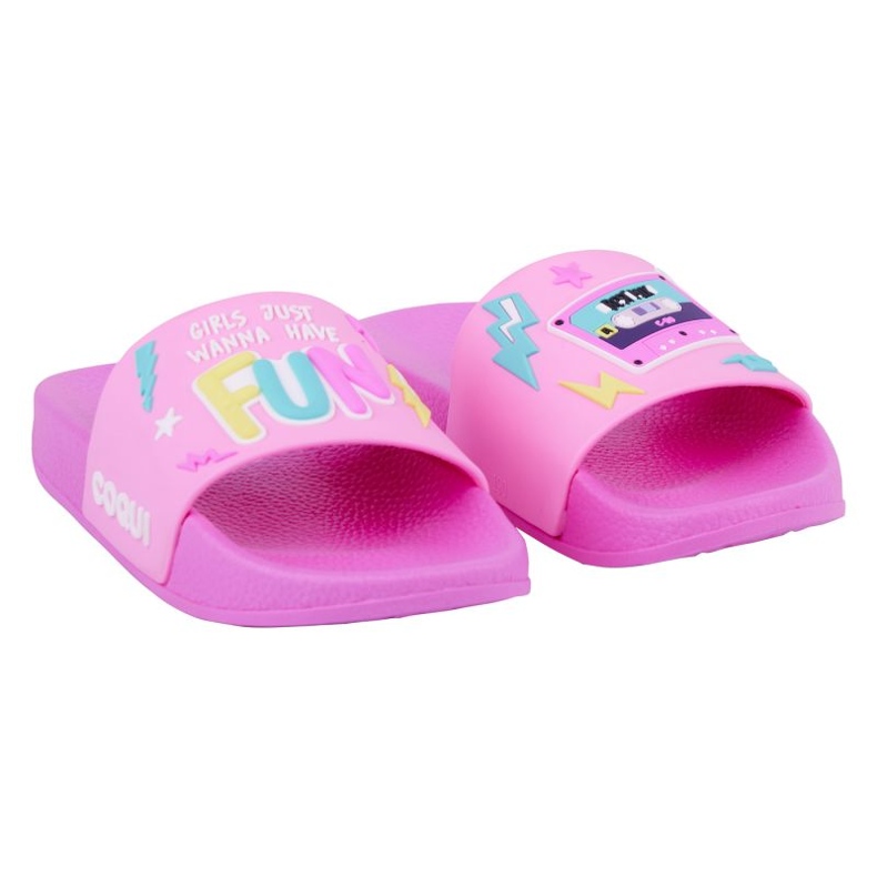 Coqui Ruki Jr flip-flops 92800616996 pink