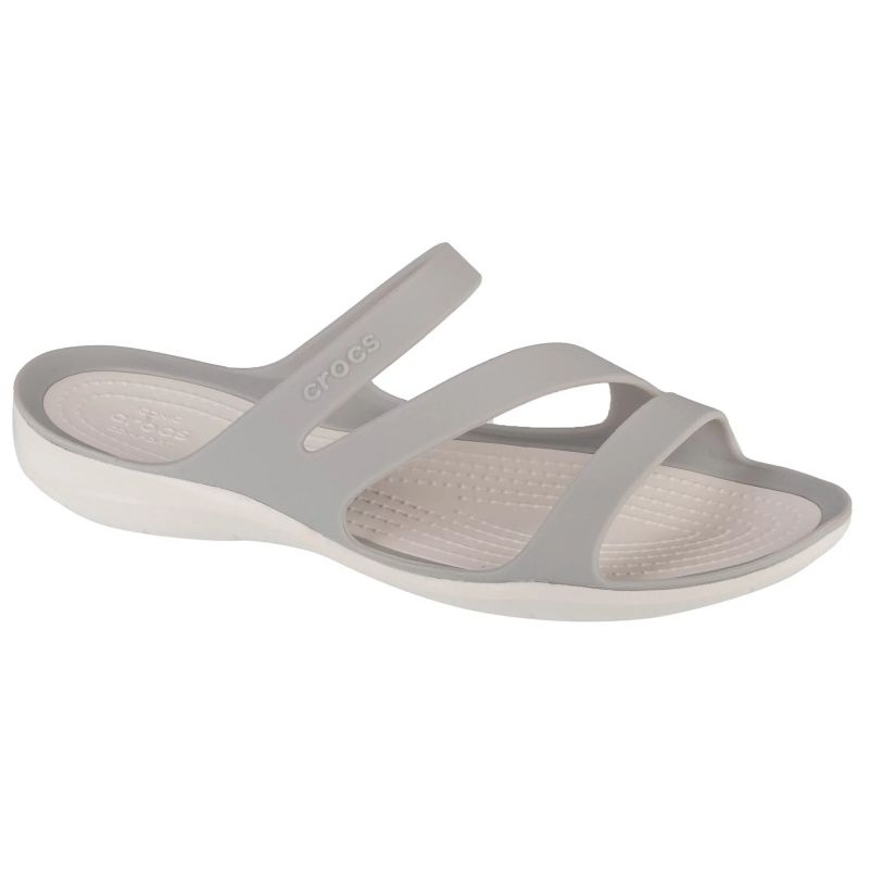 Crocs Swiftwater Sandals W 203998 1FT flip flops grey