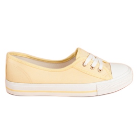 Marquiz Tied Sneakers yellow