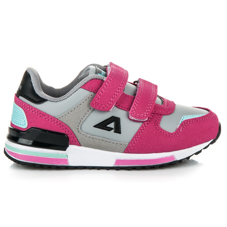 American Club Colorful sneakers with Velcro multicolored