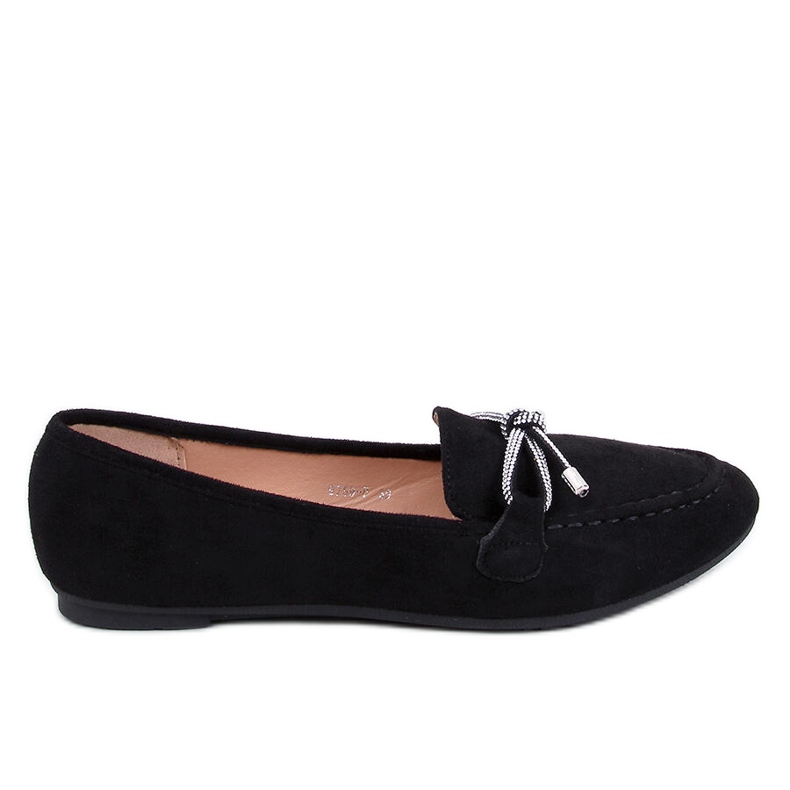 Marsoin Black suede moccasins