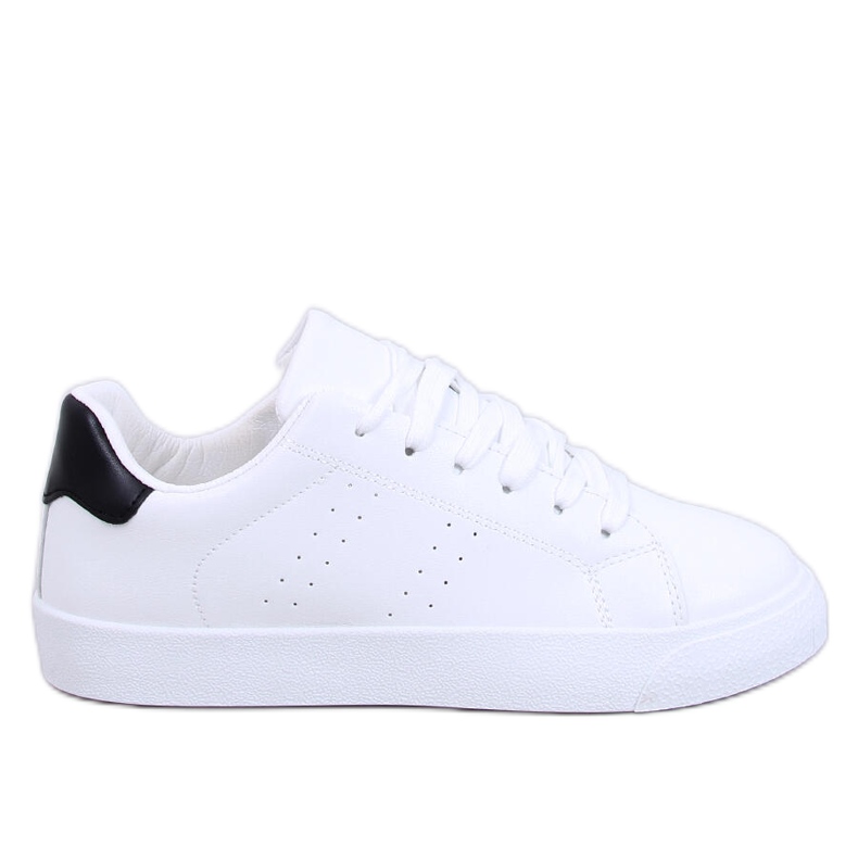 Minar Black women's sneakers white