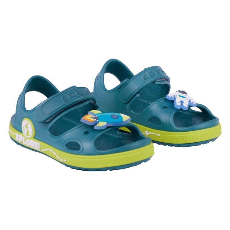 Coqui Yogi Jr sandals 92800617455 blue
