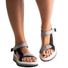 Black Big Star sandals NN274A054