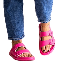 Dark pink Big Star NN274A754 flip-flops