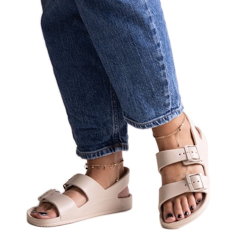 Beige sandals Big Star LL274746