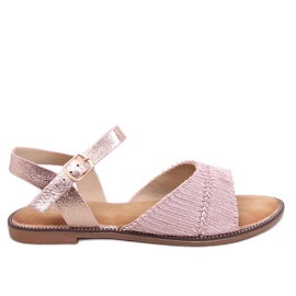 Mollies Champagne women's sandals golden Mollies Champagne women's sandals golden