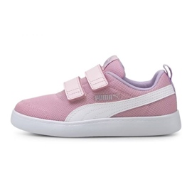 Puma Courtflex V2 Mesh V Ps Jr shoes 371758 08 pink Puma Courtflex V2 Mesh V Ps Jr shoes 371758 08 pink