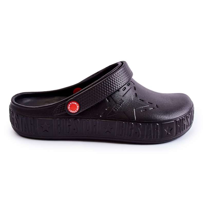 Men's Light Slippers Kroks Big Star II175001 Black