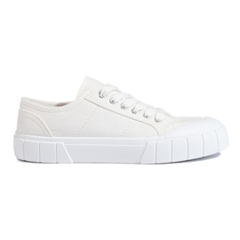 Comfortable women's white sneakers