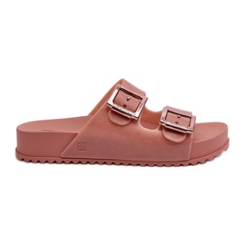 Women's Smooth Flip-Flops ZAXY HH285156 Dirty Pink