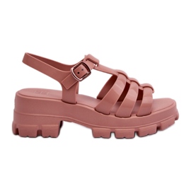 Scented Women's Sandals ZAXY NN285038 Dirty Pink
