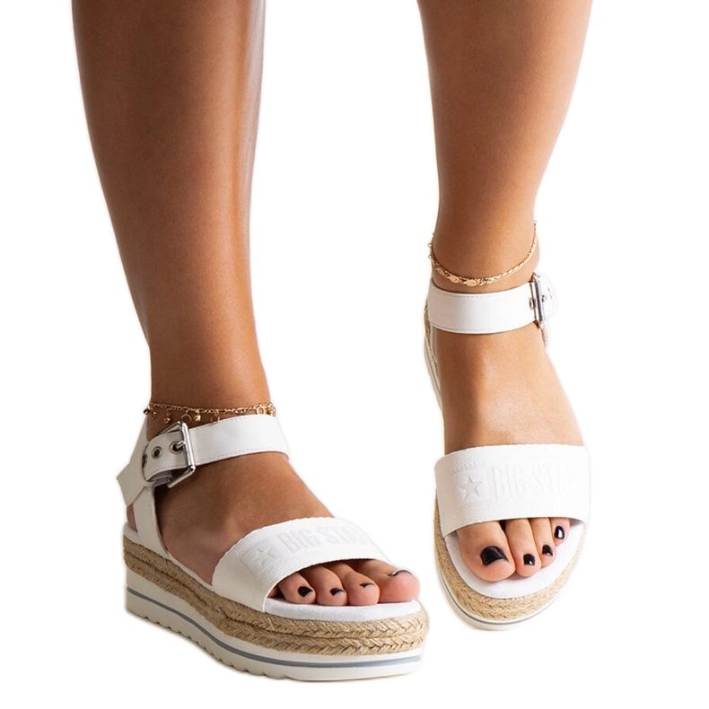 White sandals Big Star LL274871