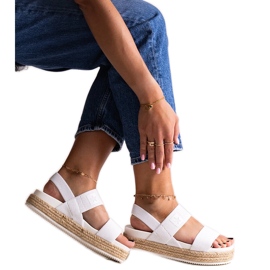 White sandals Big Star LL274857 White sandals Big Star LL274857