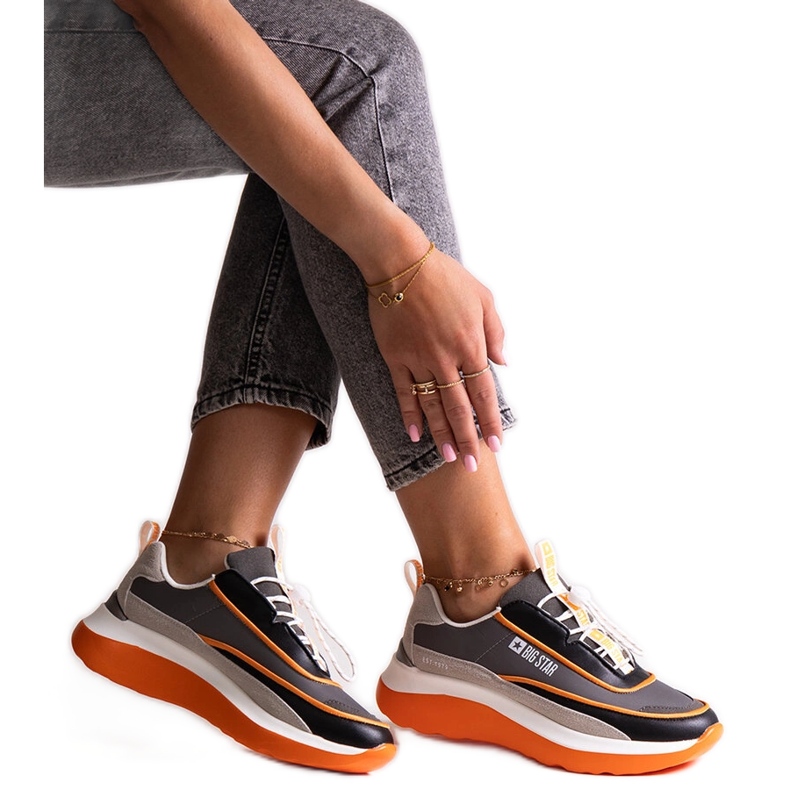 Gray Big Star sneakers JJ274996 grey Gray Big Star sneakers JJ274996 grey