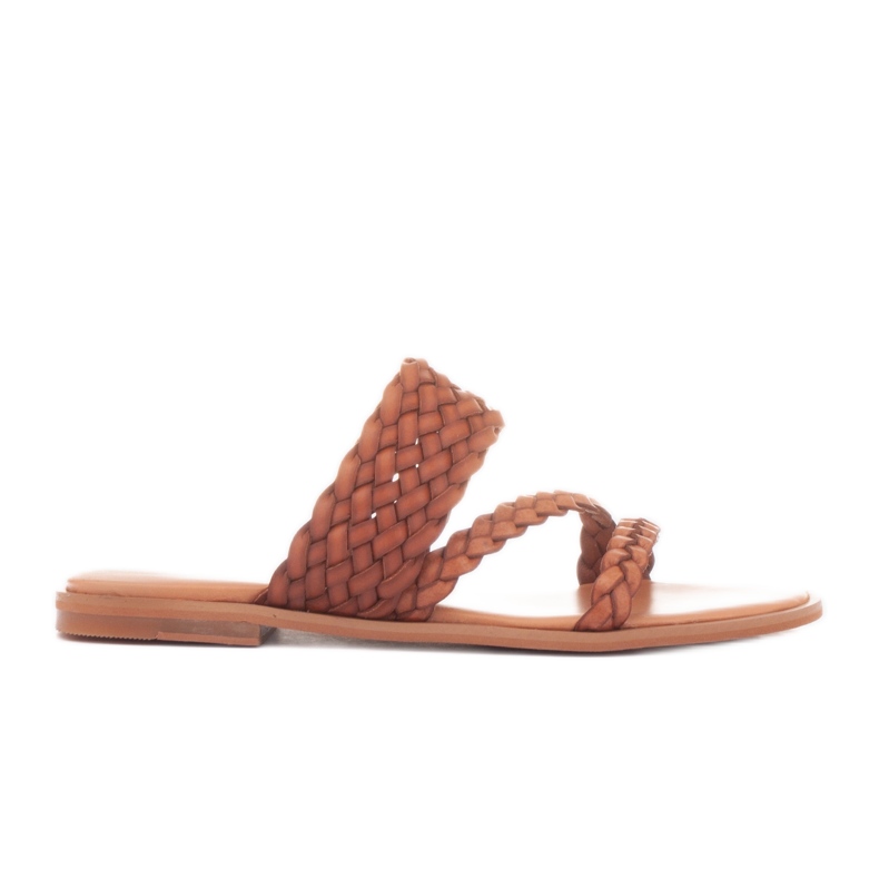 Marco Shoes Roma flip flops brown