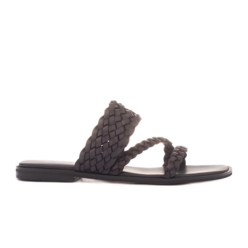 Marco Shoes Roma flip flops black