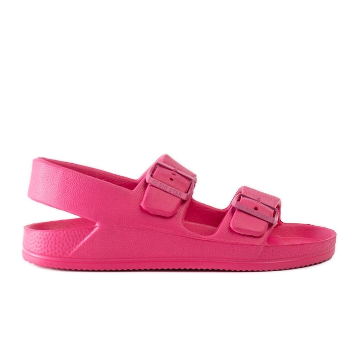Pink children's sandals Big Star NN374545