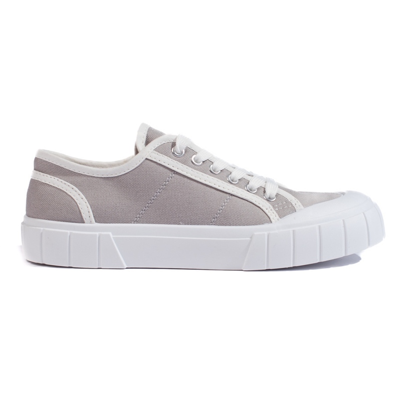 Comfortable women's gray sneakers grey