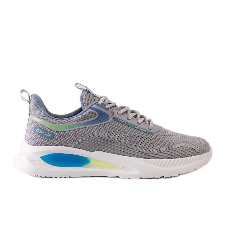 Gray Big Star sneakers NN174372 grey Gray Big Star sneakers NN174372 grey