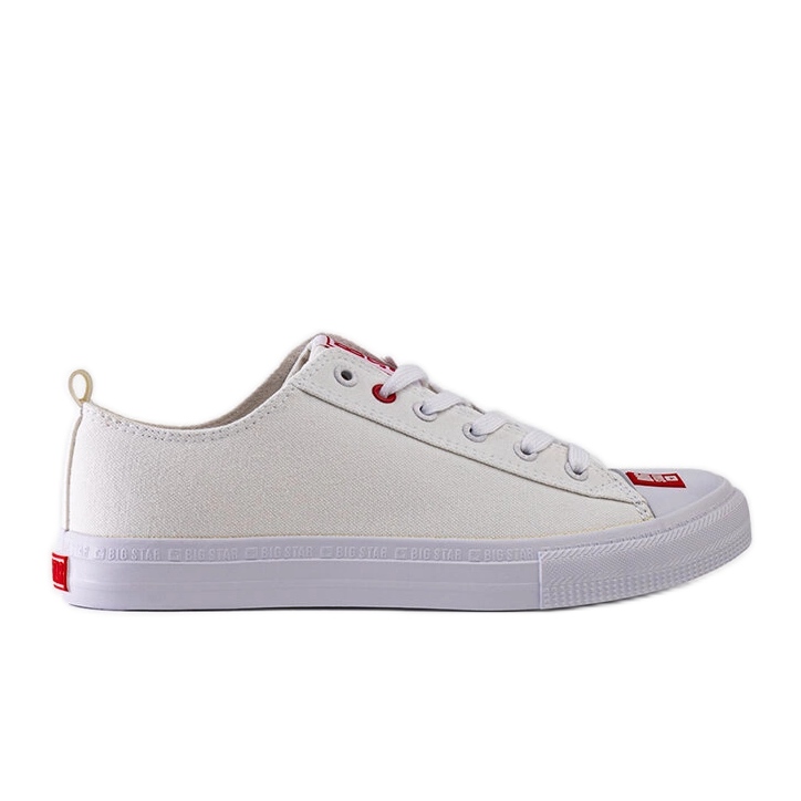 White men's sneakers Big Star JJ174013
