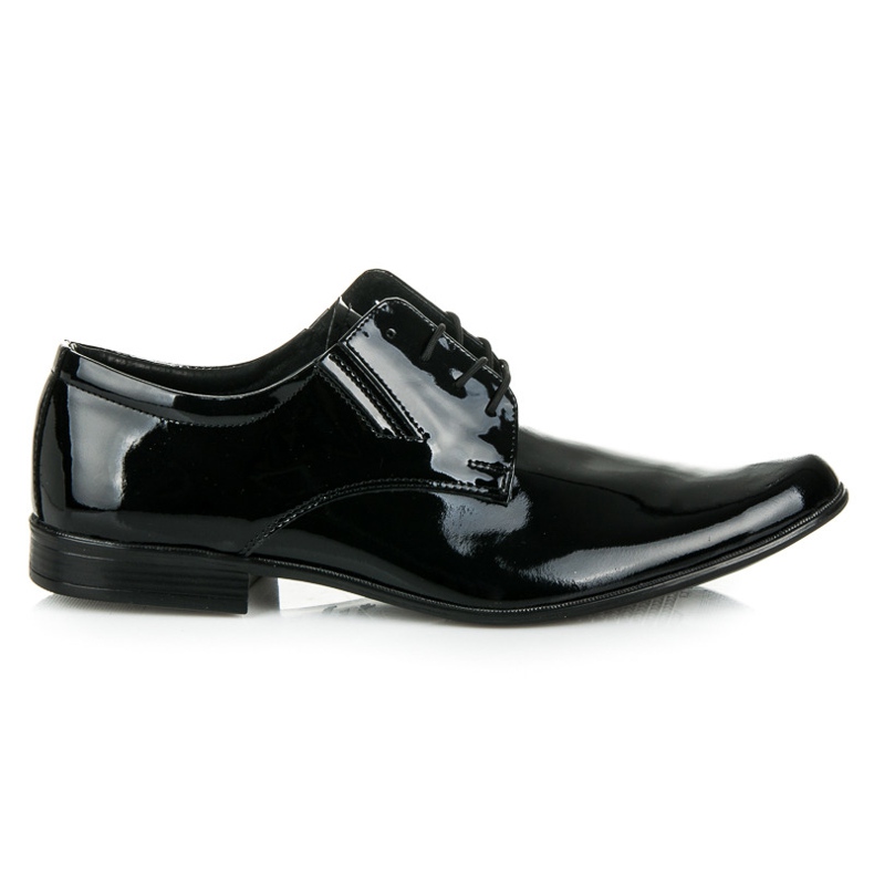 Lucca Lacquered Formal Shoes black