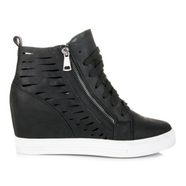 Seastar High-gloss sneakers black