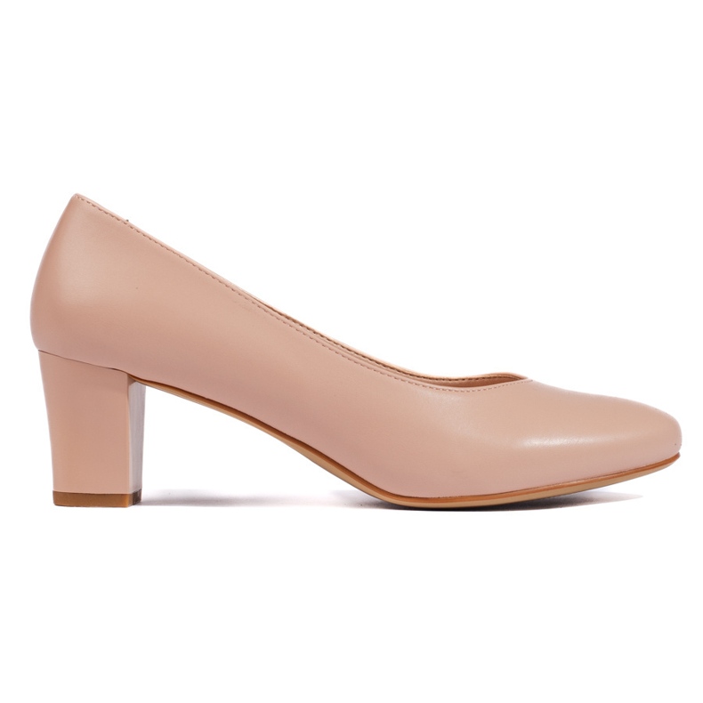 Sergio Leone Elegant beige women's pumps