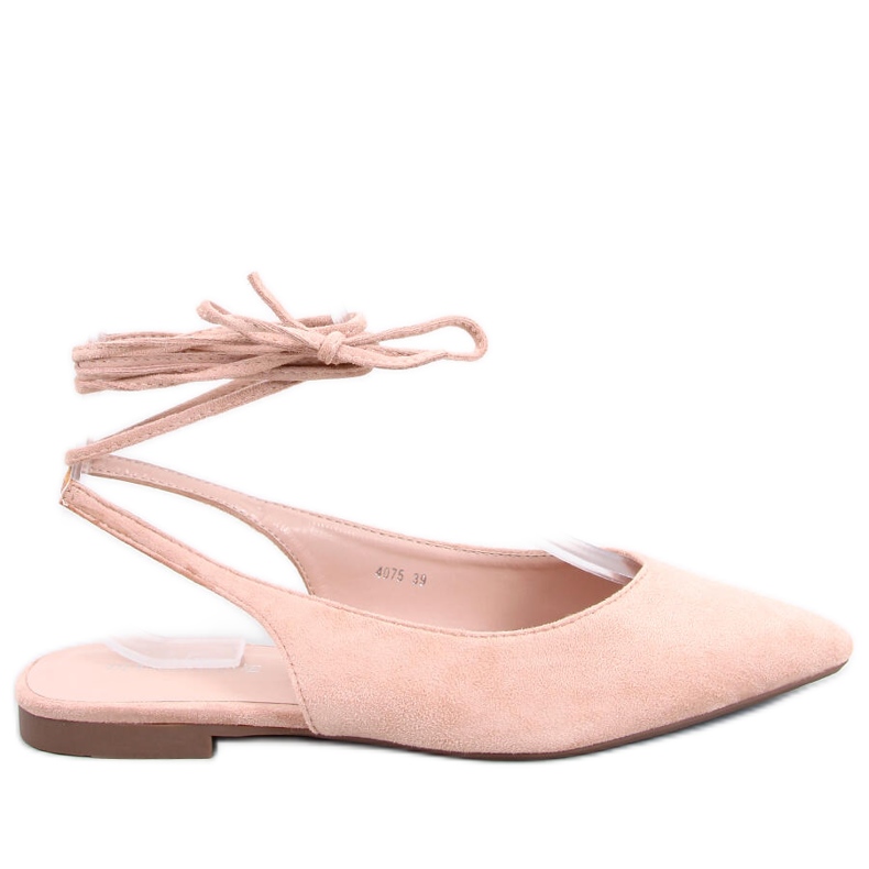 Dentoni Nude Slingback Ballet Flats beige