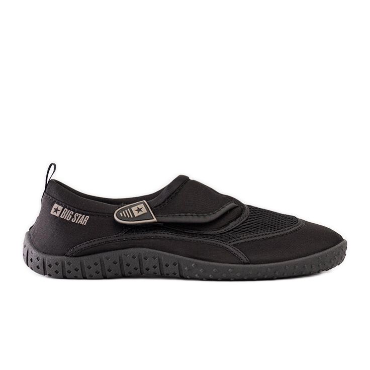 Black men's water shoes Big Star NN174754