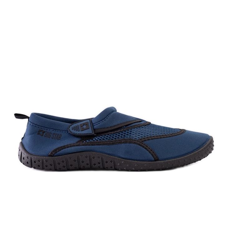 Navy blue men's water shoes Big Star NN174755 Navy blue men's water shoes Big Star NN174755