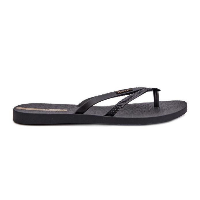 Women's rubber flip-flops 82067 Ipanema Bossa Fem Black