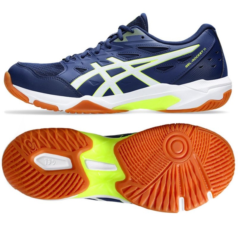 Asics Gel-Rocket M 11 shoes 1071A091-403 blue