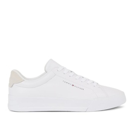 Tommy Hilfiger Court Leather M shoes FM0FM04971 Ybs white Tommy Hilfiger Court Leather M shoes FM0FM04971 Ybs white