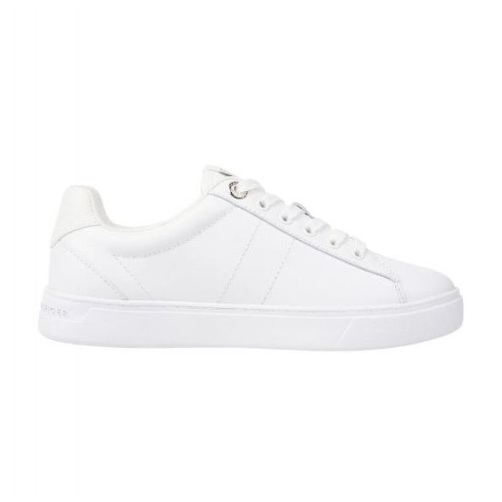 Tommy Hilfiger Essential Elevated Court Sneaker W FW0FW07685YBS white