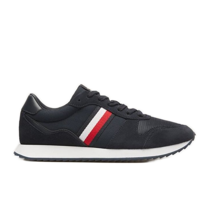 Tommy Hilfiger Lo Runner Mix M shoes FM0FM04958BDS black
