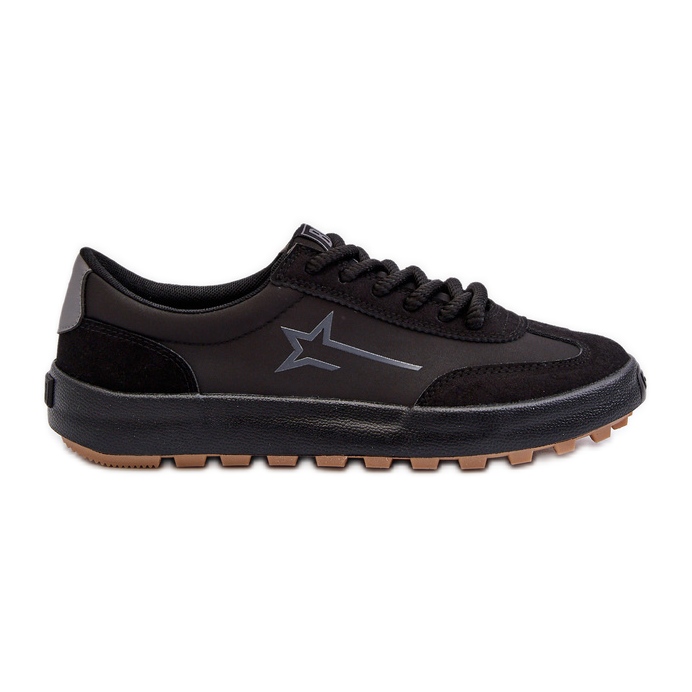 Men's Low Sports Shoes Big Star NN174118 Black