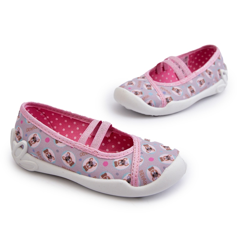 Befado 116Y325 Pink Ballerina Slippers