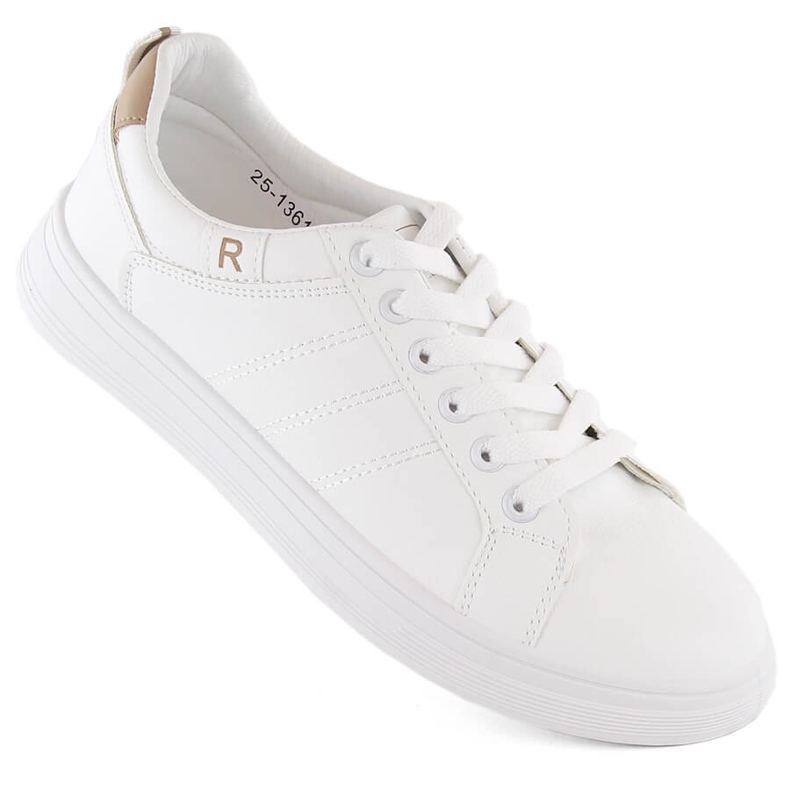 Women's white sports shoes Vinceza 13610