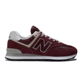 New Balance ML574EVM shoes red