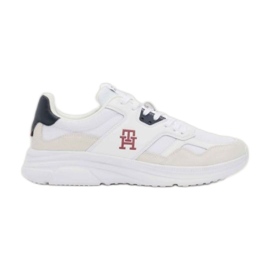 Tommy Hilfiger Modern Runner Mix shoes FM0FM04937YBS white Tommy Hilfiger Modern Runner Mix shoes FM0FM04937YBS white