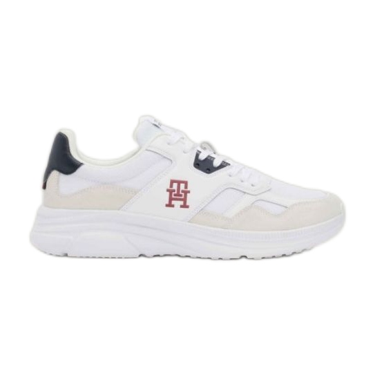 Tommy Hilfiger Modern Runner Mix shoes FM0FM04937YBS white