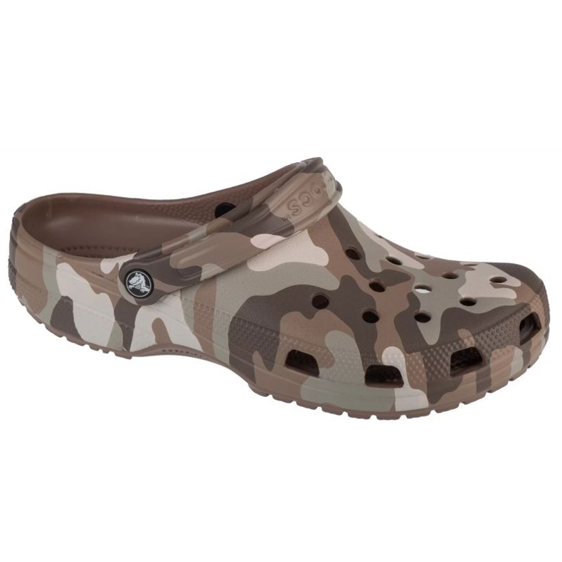 Crocs Classic Printed Camo Clog M 206454-2ZJ flip flops brown