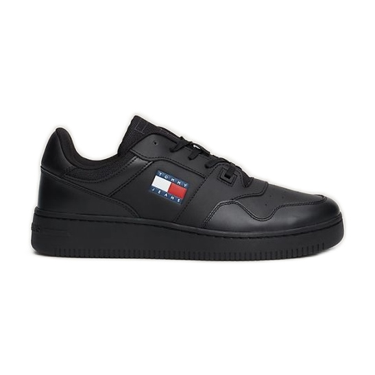 Tommy Hilfiger Retro Basket Ess shoes EM0EM01395BDS black