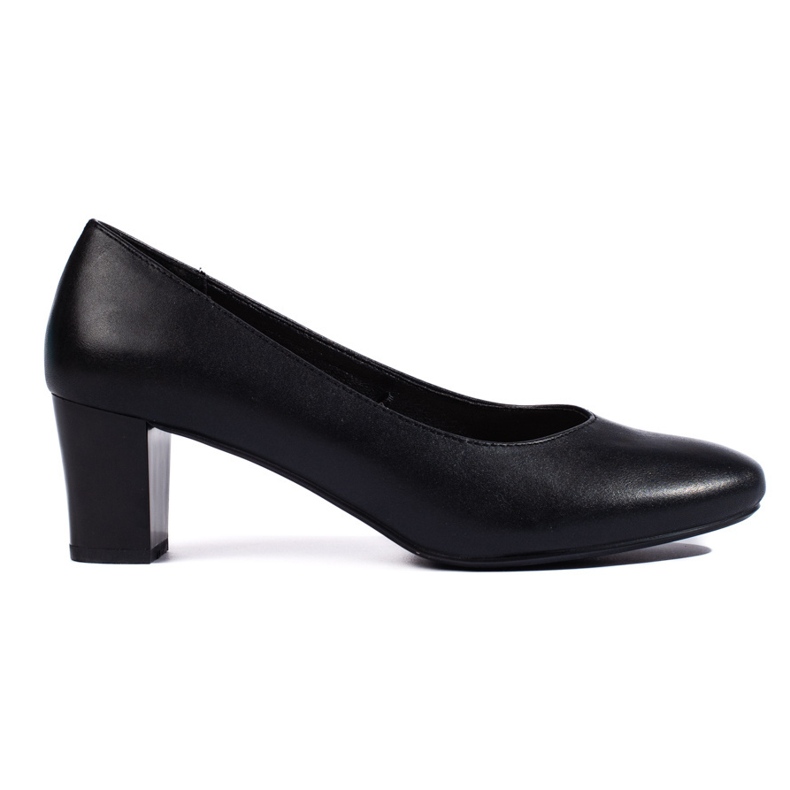 Sergio Leone Elegant black women's pumps
