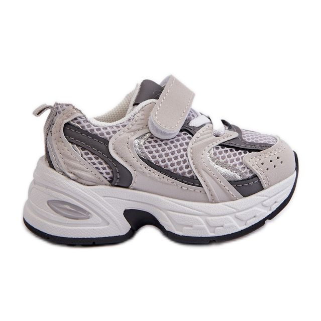 Children's Velcro Sneakers Sports Shoes Gray Rulagia grey Children's Velcro Sneakers Sports Shoes Gray Rulagia grey