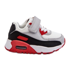 Red Krissandra Children's Velcro Sneakers