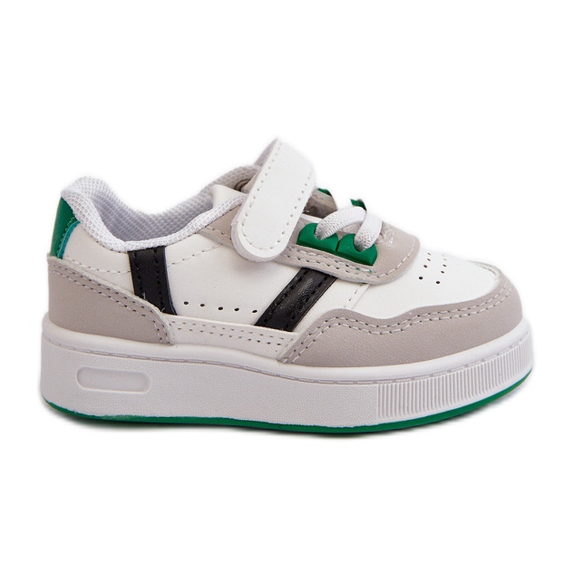 Classic Children's Sports Shoes White and Green Marlin Classic Children's Sports Shoes White and Green Marlin