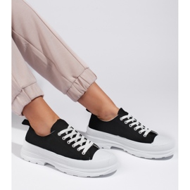 Classic women's black sneakers Classic women's black sneakers