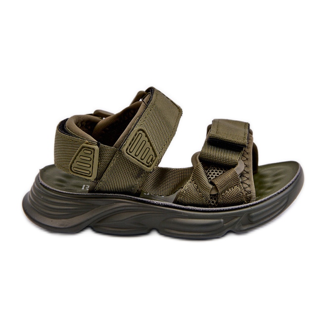 Children's sandals with Velcro fastening, green Orretta Children's sandals with Velcro fastening, green Orretta